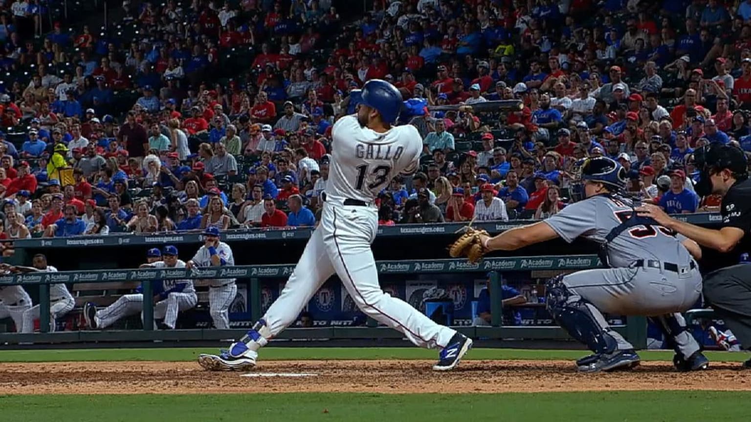 HR descomunal de Gallo | 08/15/2017 | MLB.com