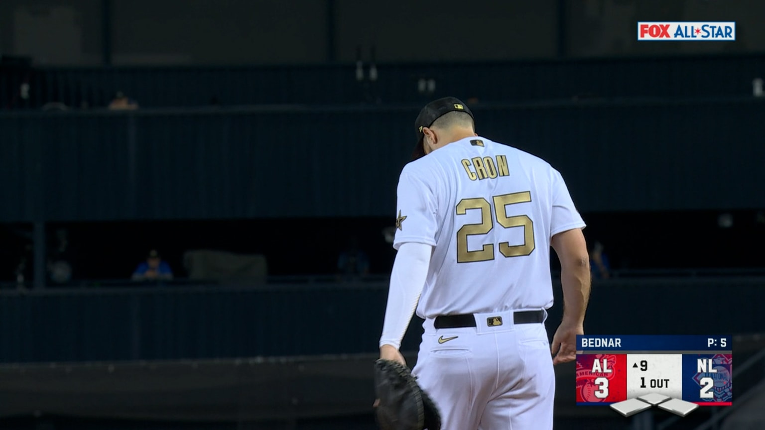 C.J. Cron makes the out in the 9th | 07/19/2022 | Colorado Rockies