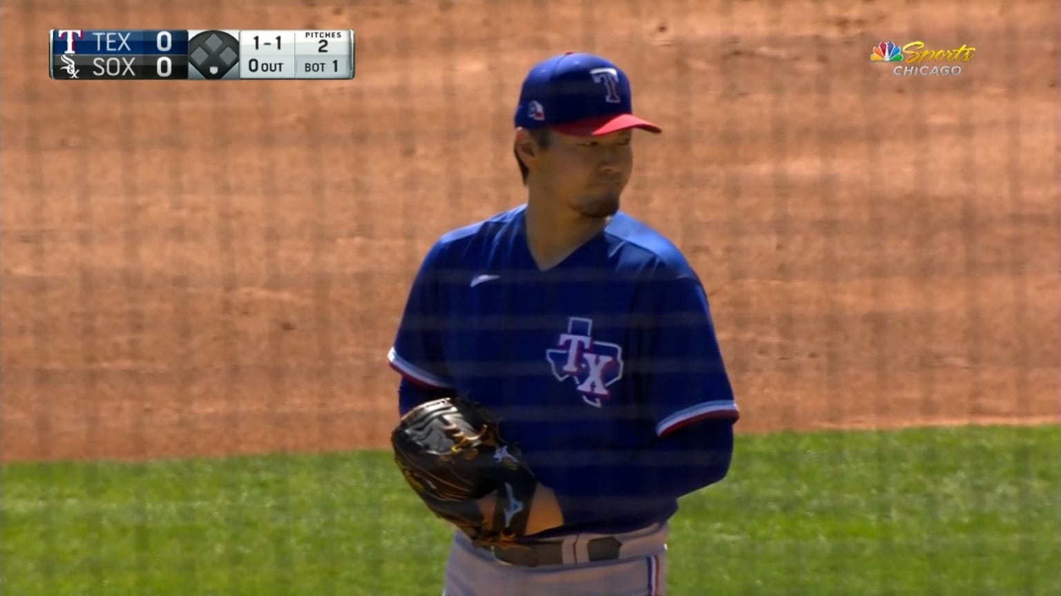 Kohei Arihara K's 2 in first Spring Training game | 03/02/2021 | Texas ...