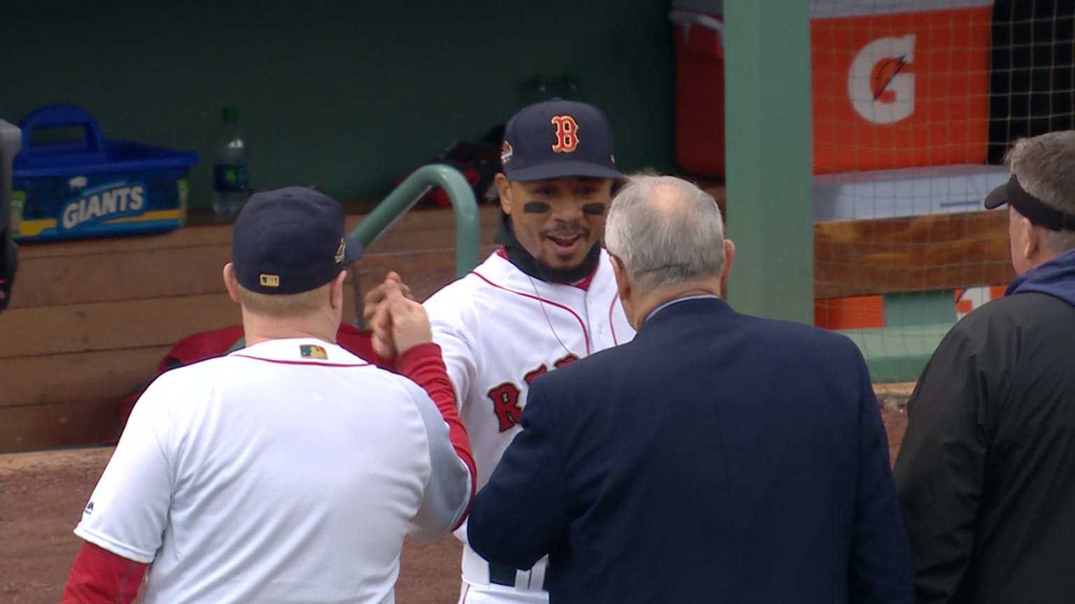 Red Sox's Opening Day intros 04/09/2019 Boston Red Sox