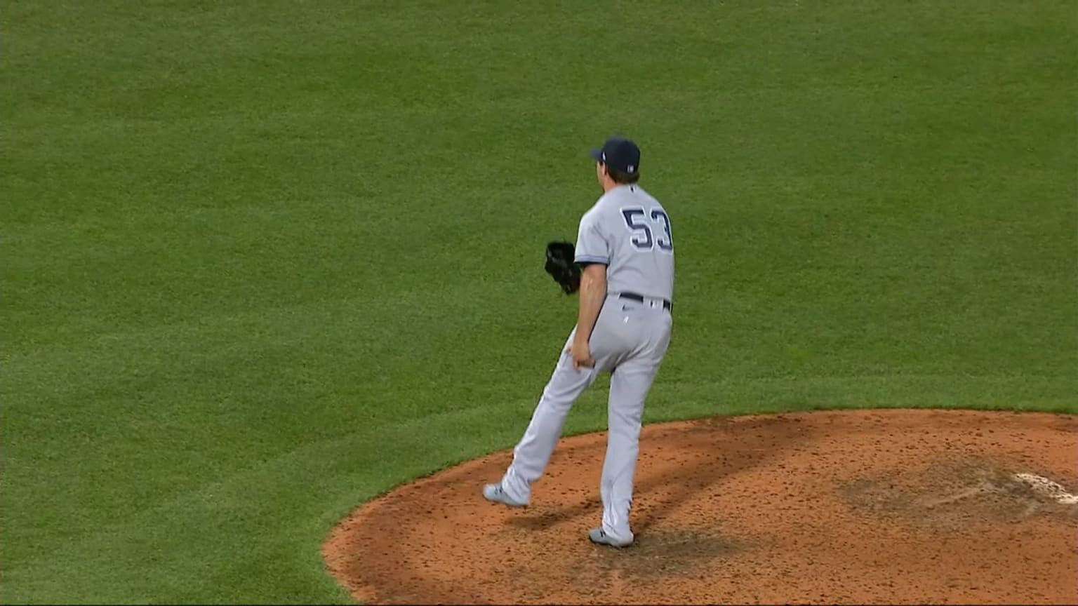 Zack Britton exits in the 8th 06/25/2021 New York Yankees