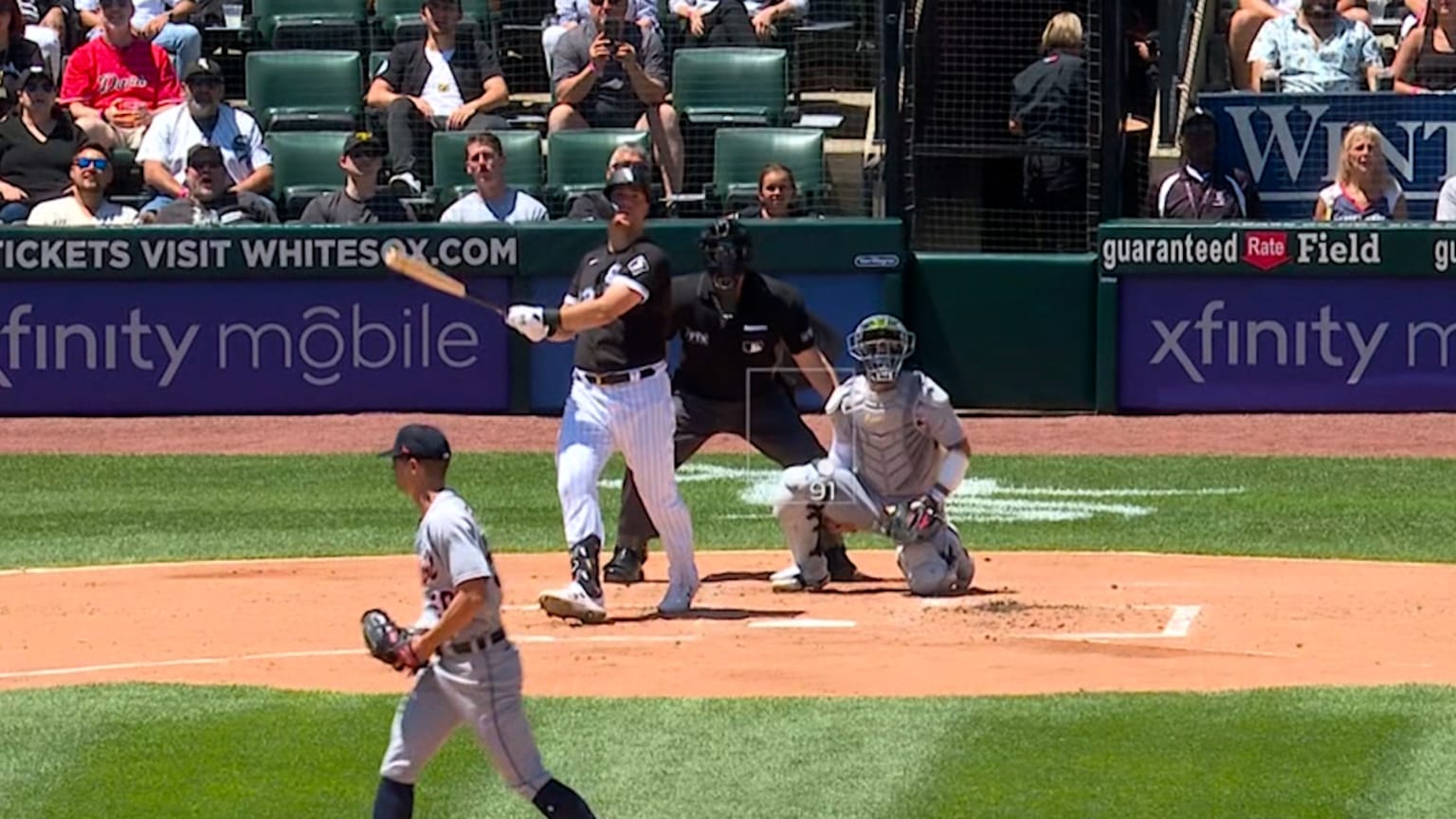 Gavin Sheet pega HR de 3 rayas 09/07/2022 Los White Sox de Chicago