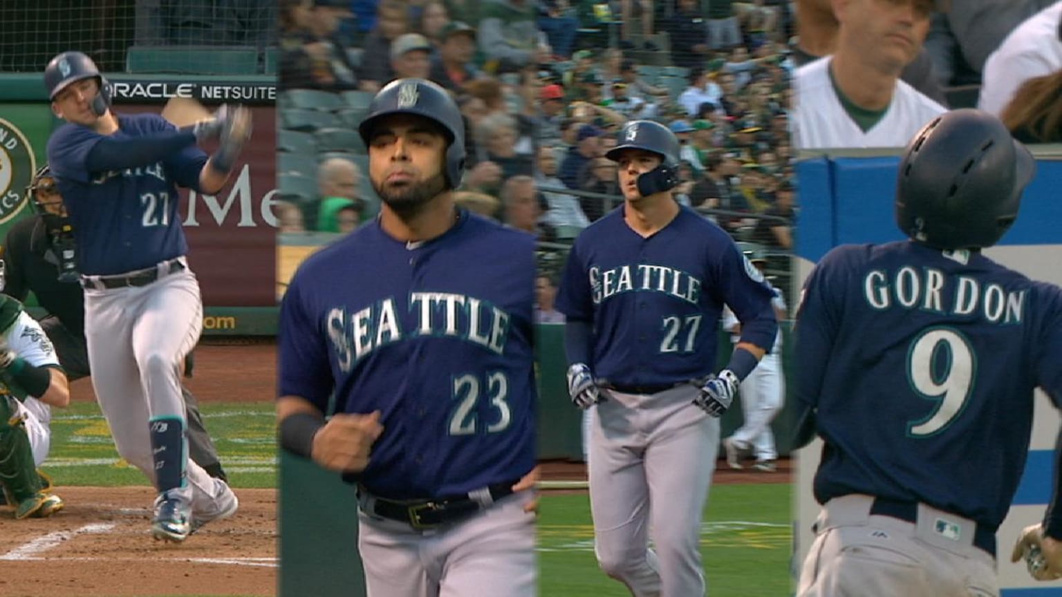 Mariners score 5 in the 1st 08/30/2018 Seattle Mariners