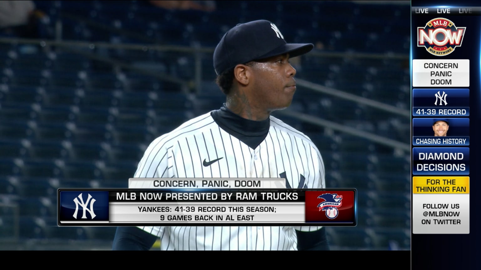 Yankees mlb sale live