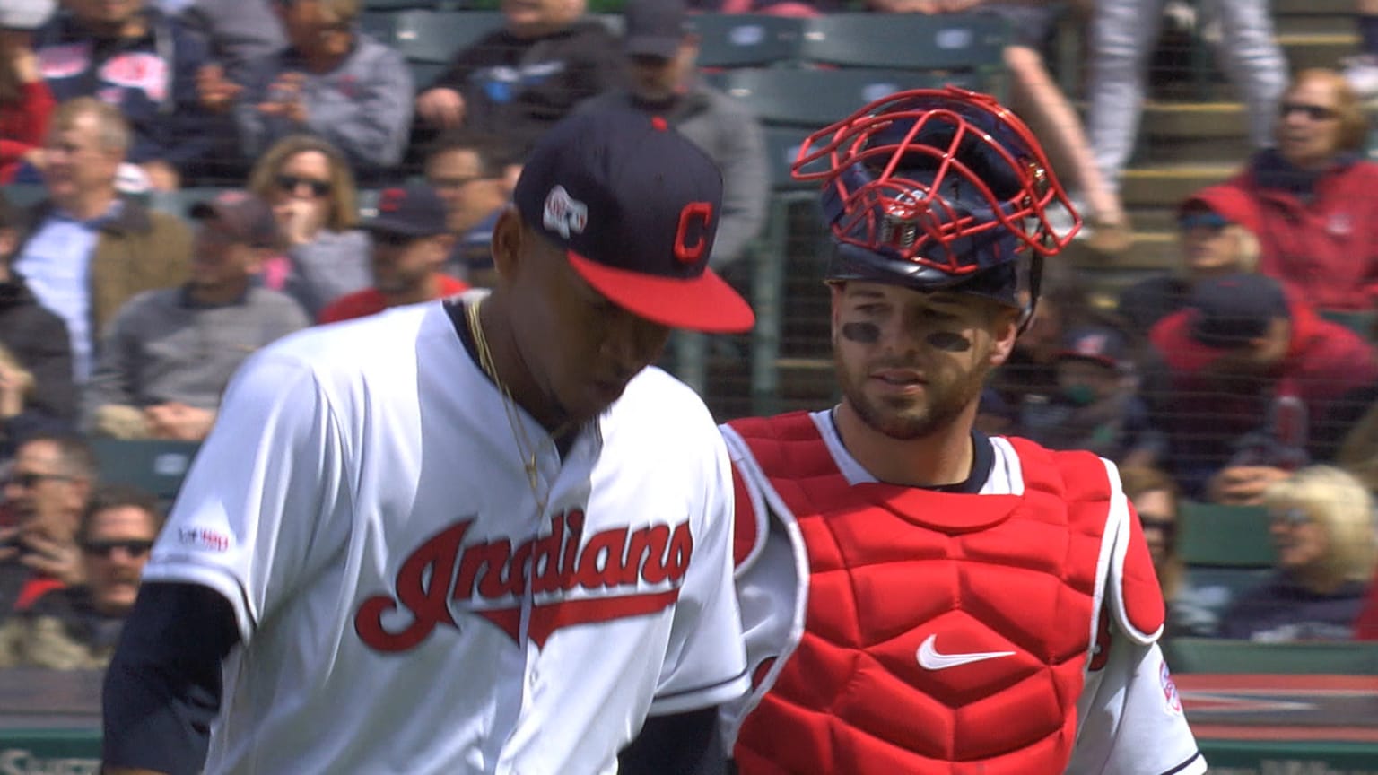 Rodriguez Fans 3 Over 7 Frames 04 24 2019 Cleveland Guardians