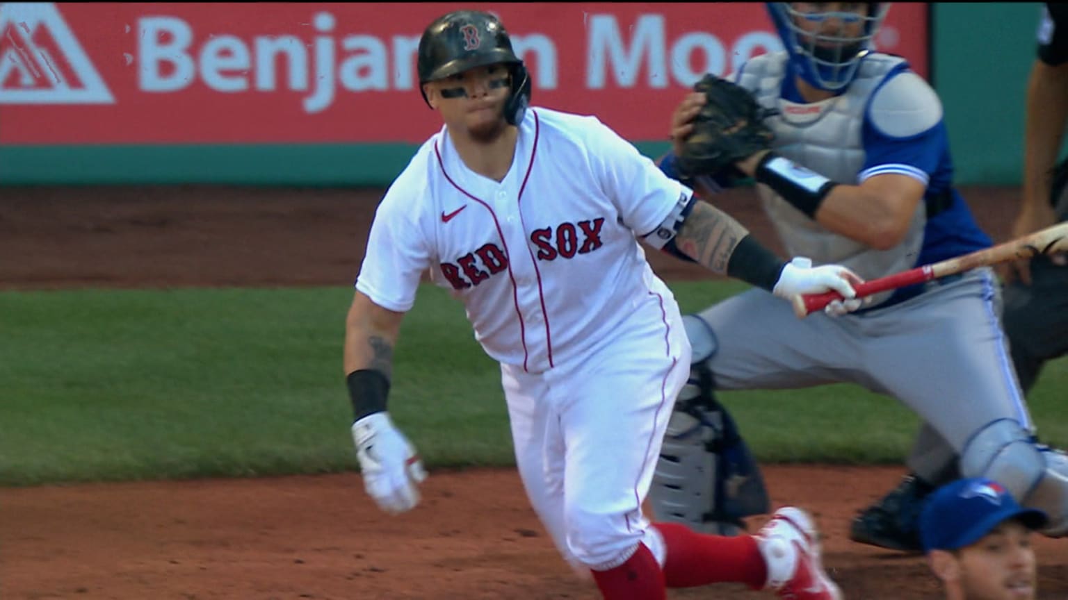 Christian Vázquez�s RBI single 06/12/2021 Boston Red Sox