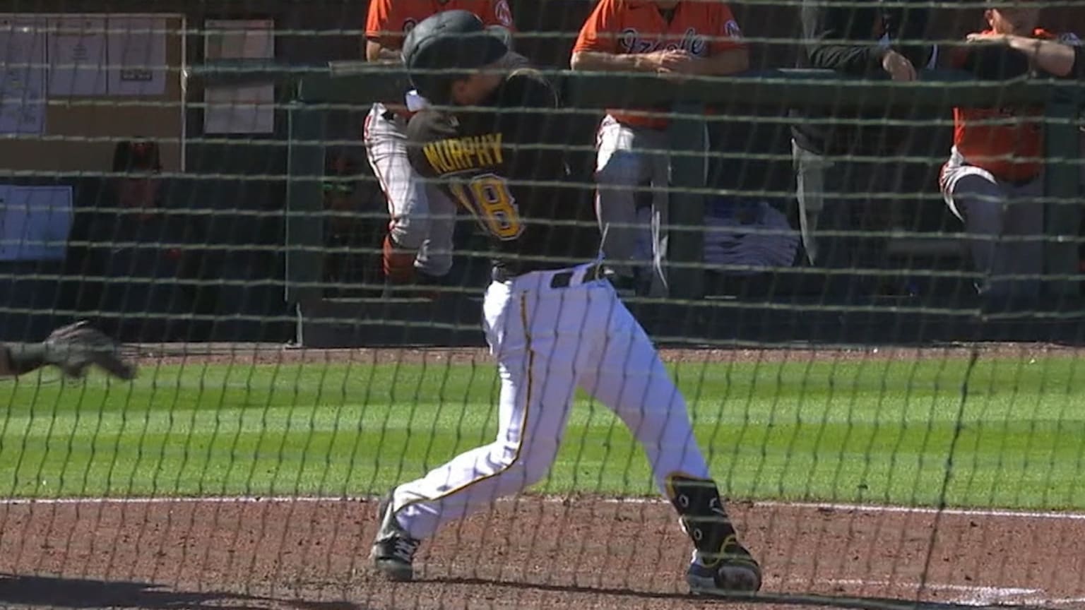 John Ryan Murphy smacks grand slam, dents car 02/28/2020 San