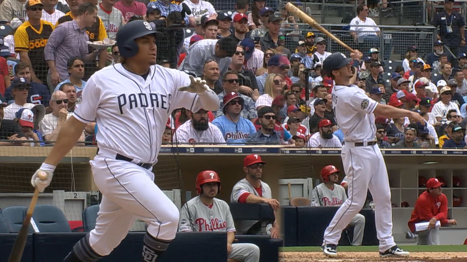 Naylor y Myers la botan en fila 05/06/2019 Los Padres de San Diego