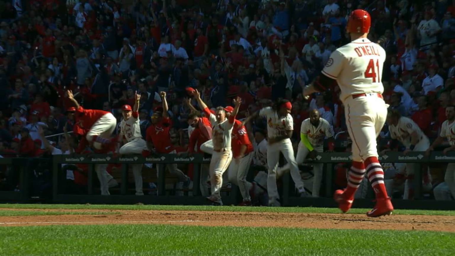 O'Neill on walk-off homer, 09/22/2018