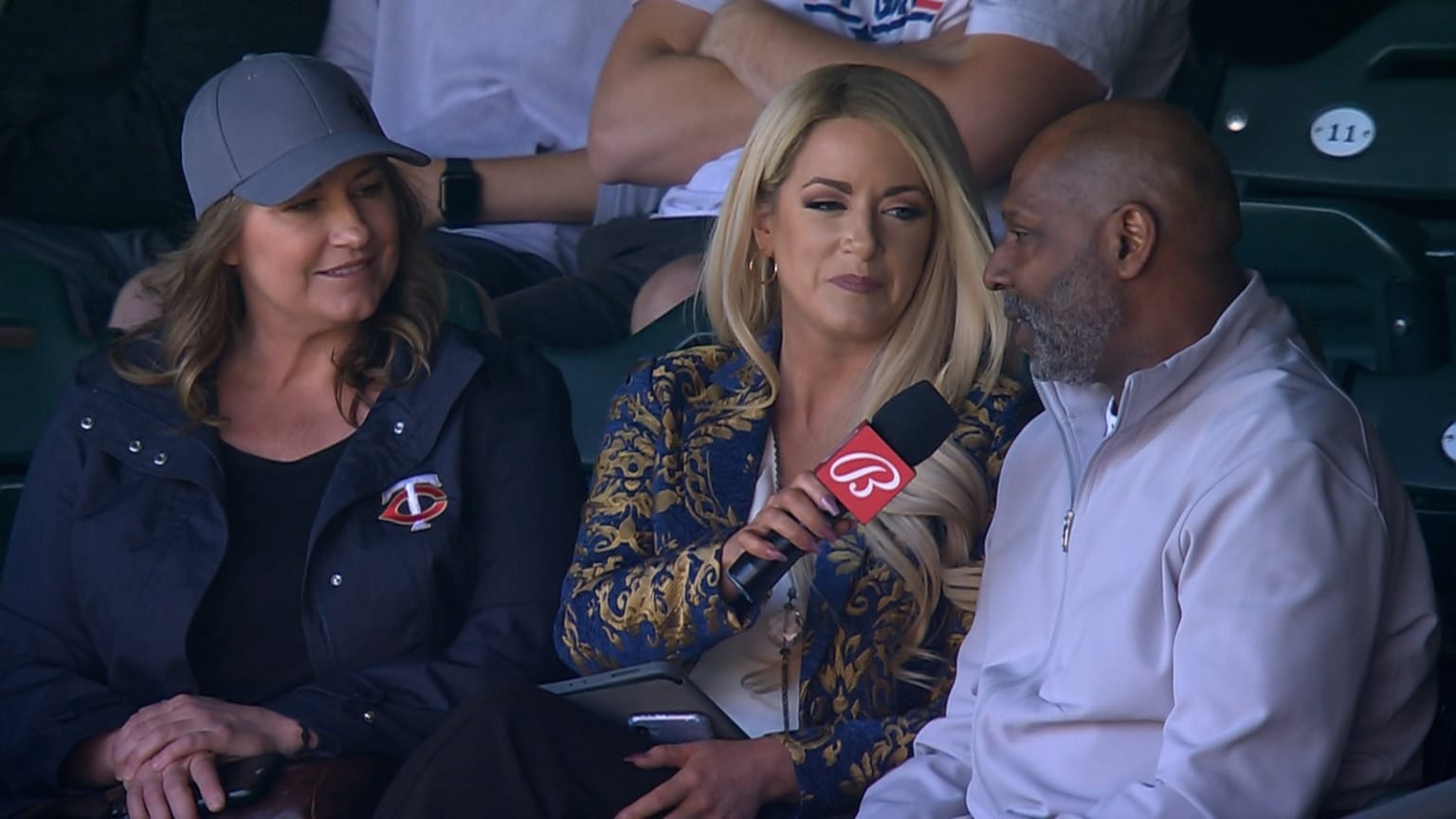 Royce Lewis' parents on his MLB debut 05/07/2022 Minnesota Twins