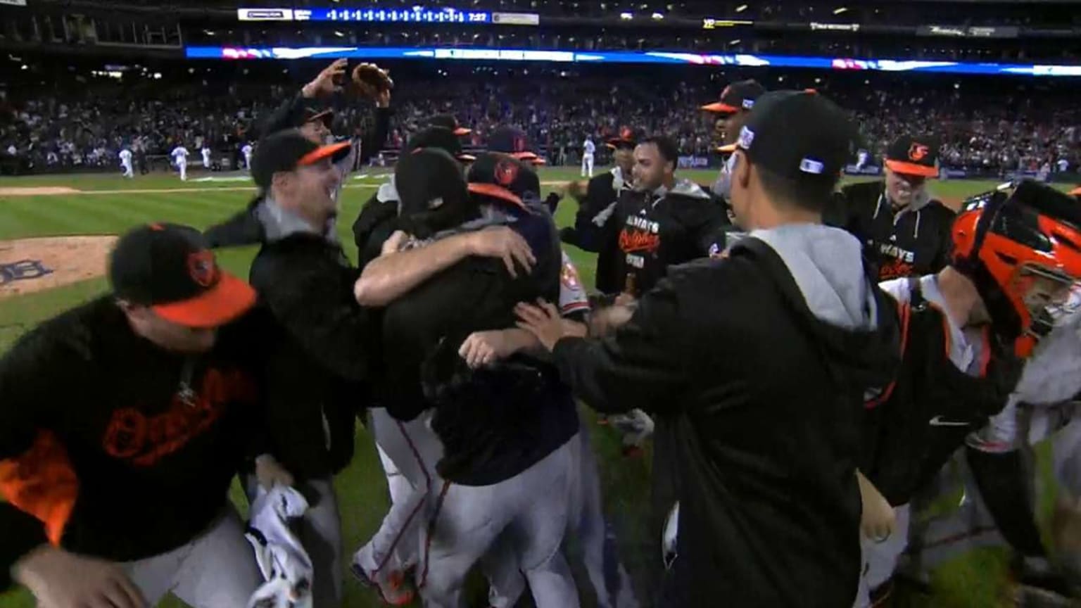Orioles advance to ALCS 10/05/2014 Baltimore Orioles
