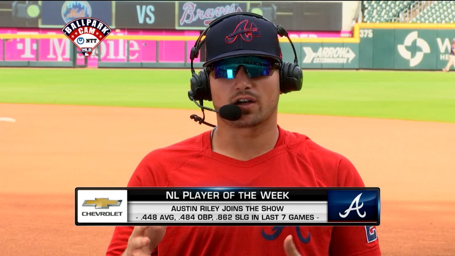 Austin Riley on being POTW, his approach to hitting | 07/11/2022 ...