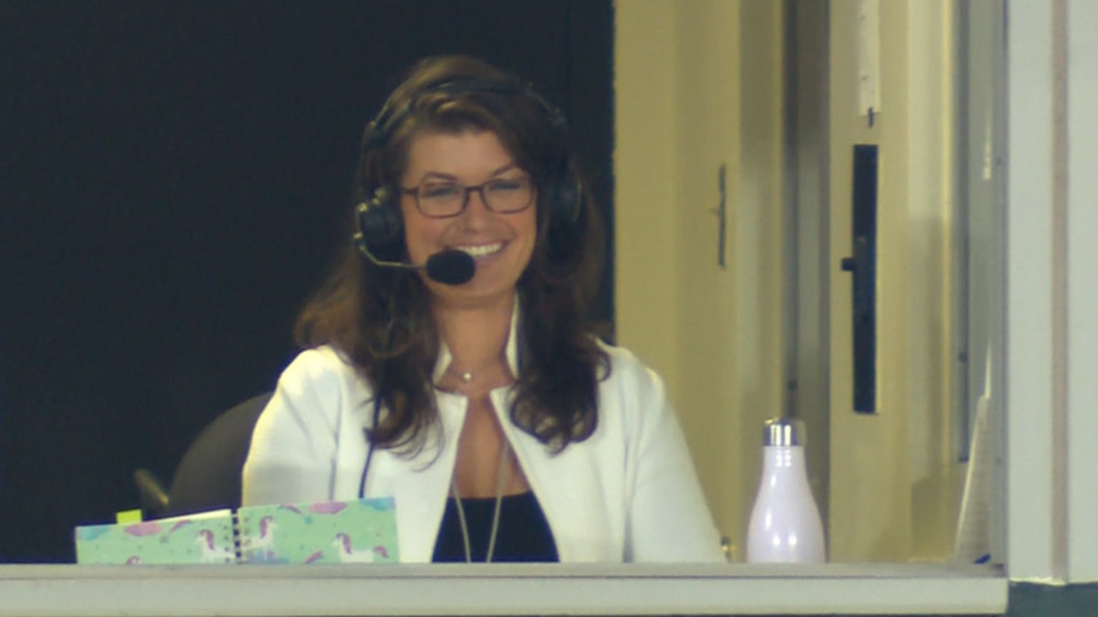 Melanie Newman first O's female broadcaster 08/04/2020