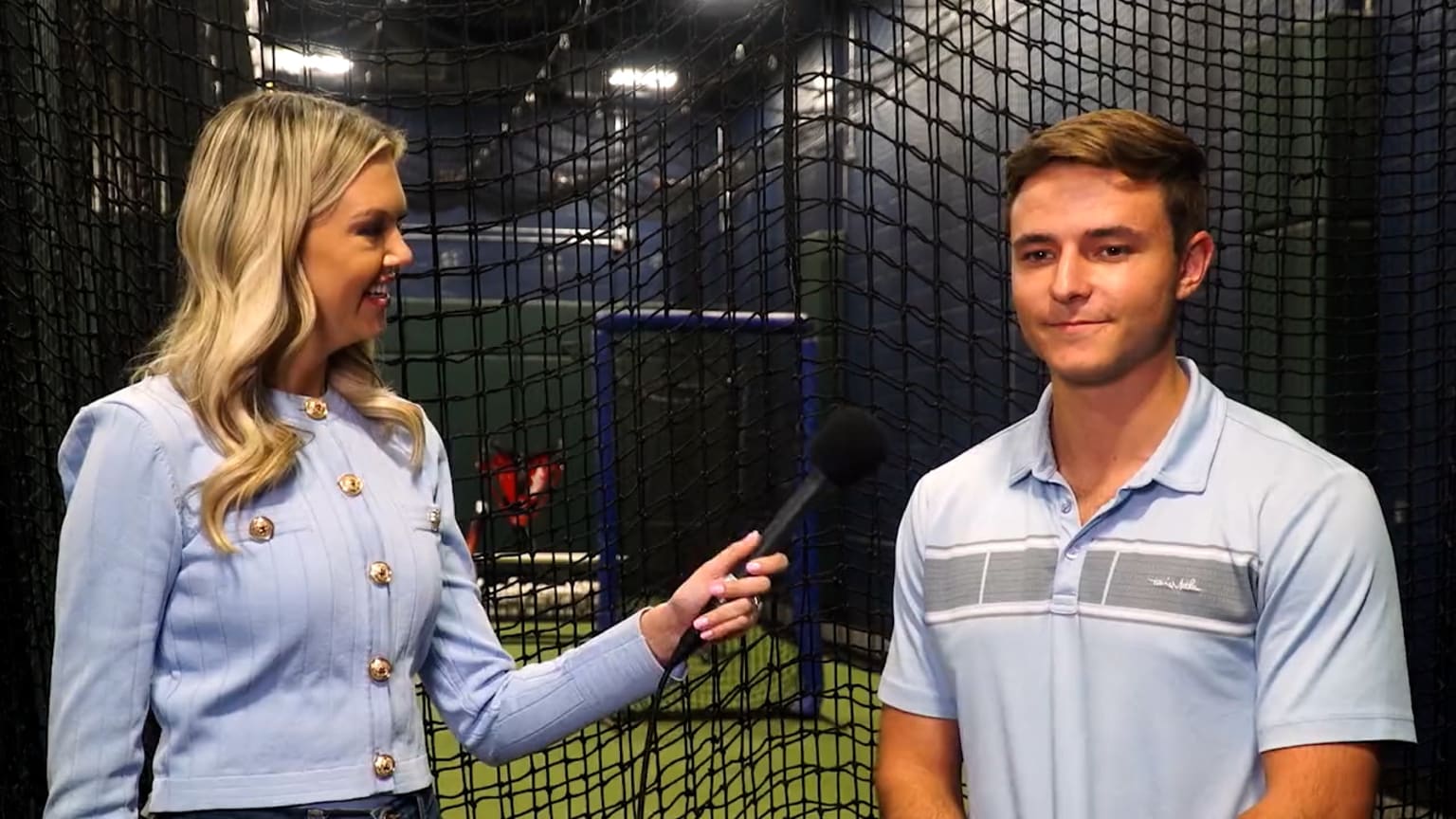 Jack Leiter on Draft night, dad 02/11/2022 Texas Rangers