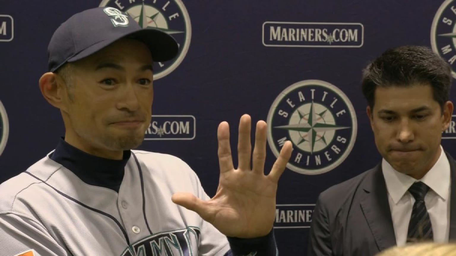 Ichiro announces his retirement 03/21/2019 Cincinnati Reds