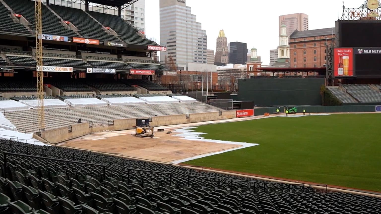 Orioles Park gets renovated 01/14/2022
