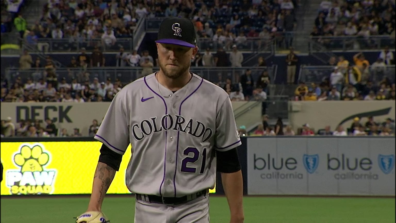 MLB The Show 22 - (City Connect Uniforms) Colorado Rockies vs San Diego  Padres 