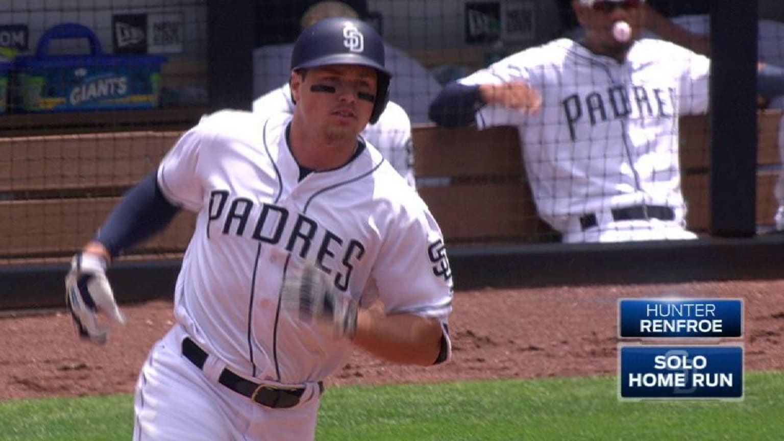 Padres' Hunter Renfroe thinks umpire Danley had a rough night, too