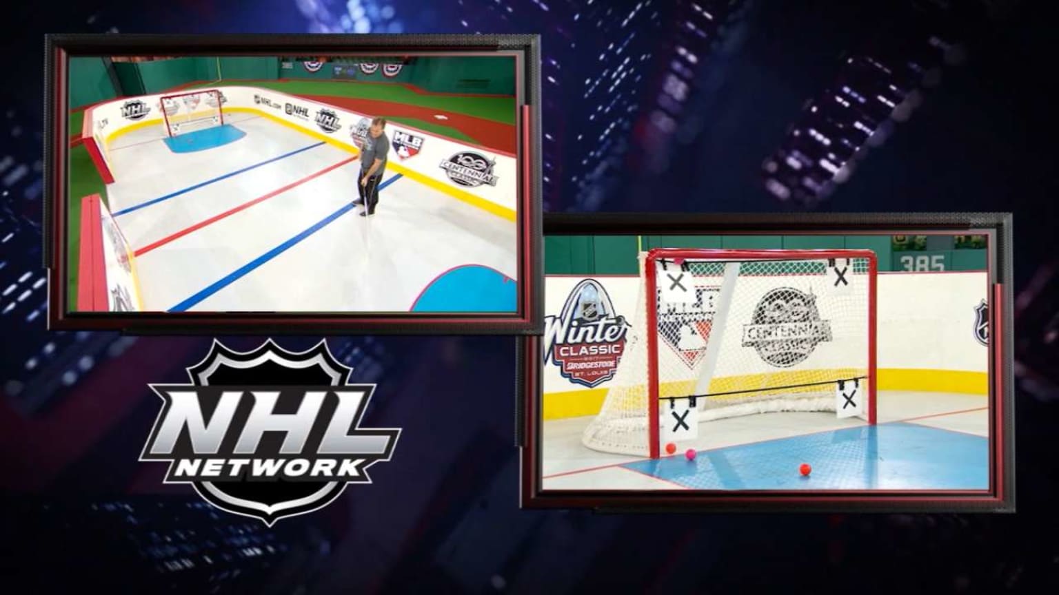 MLB Network Studio Adds Rink For NHL Network's Coverage Of Winter