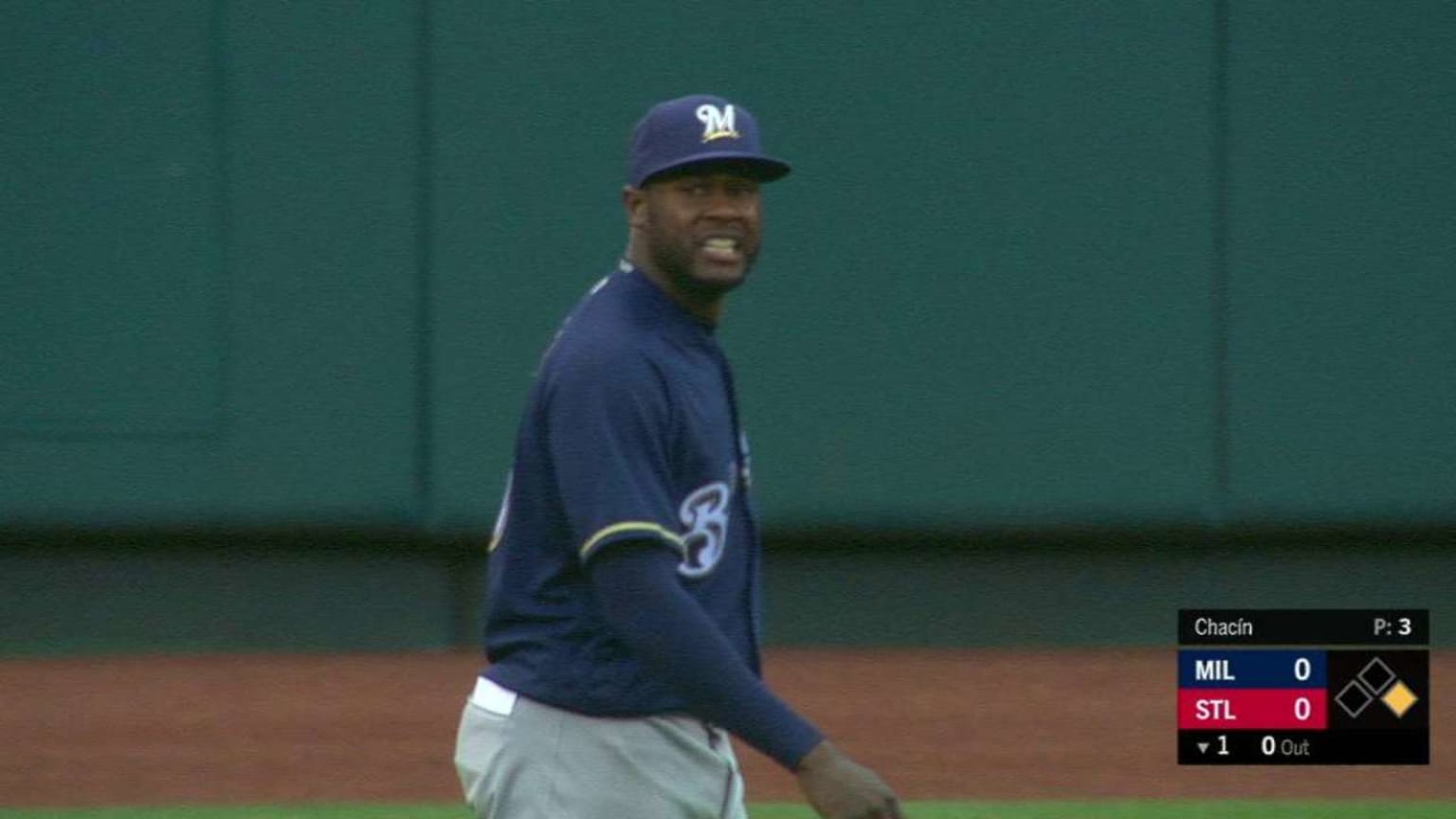 MIL@STL: Cain cuts down Fowler stretching a single | 04/09/2018 ...