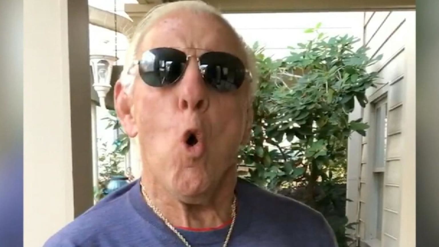 Ric Flair Pumps Up The Crowd 10 21 2017 Pittsburgh Pirates