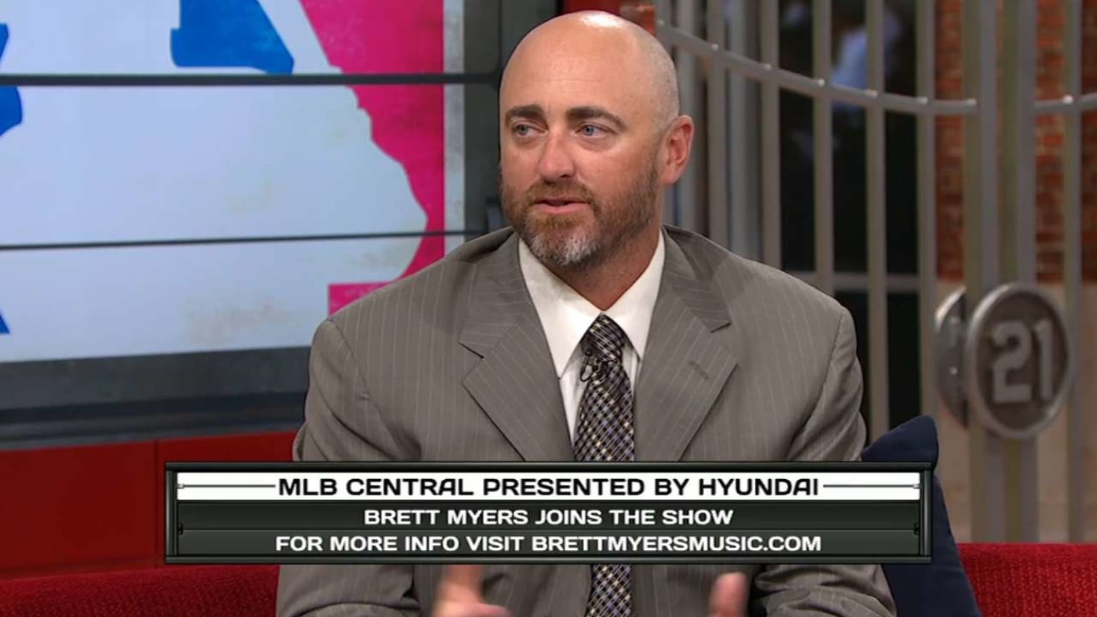 Brett Myers talks baseball and his music career | 07/07/2016 | MLB.com