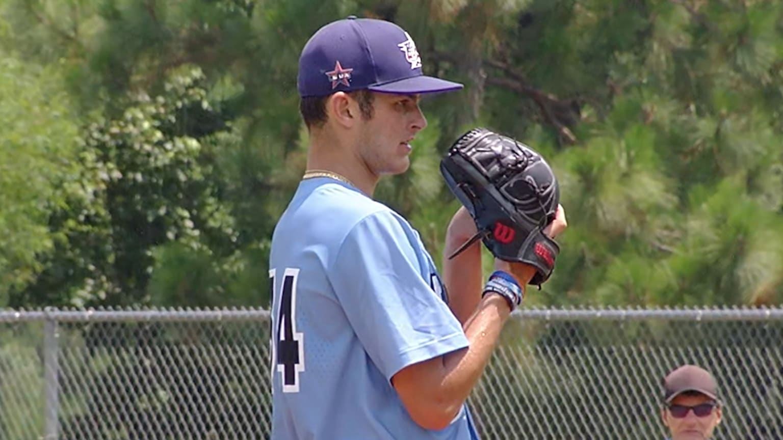 Jackson Ferris' two strikeouts 07/29/2021