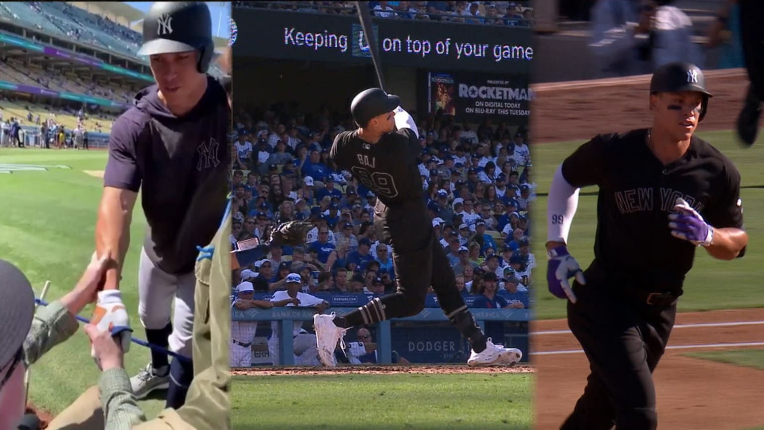 Yankees star Aaron Judge delivers on promise with home run vs. Dodgers