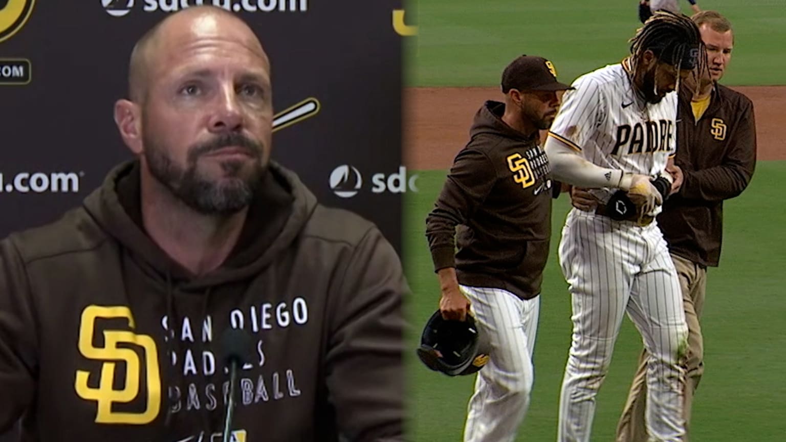 Jayce Tingler on Fernando Tatis Jr.'s shoulder injury | 07/30/2021 ...