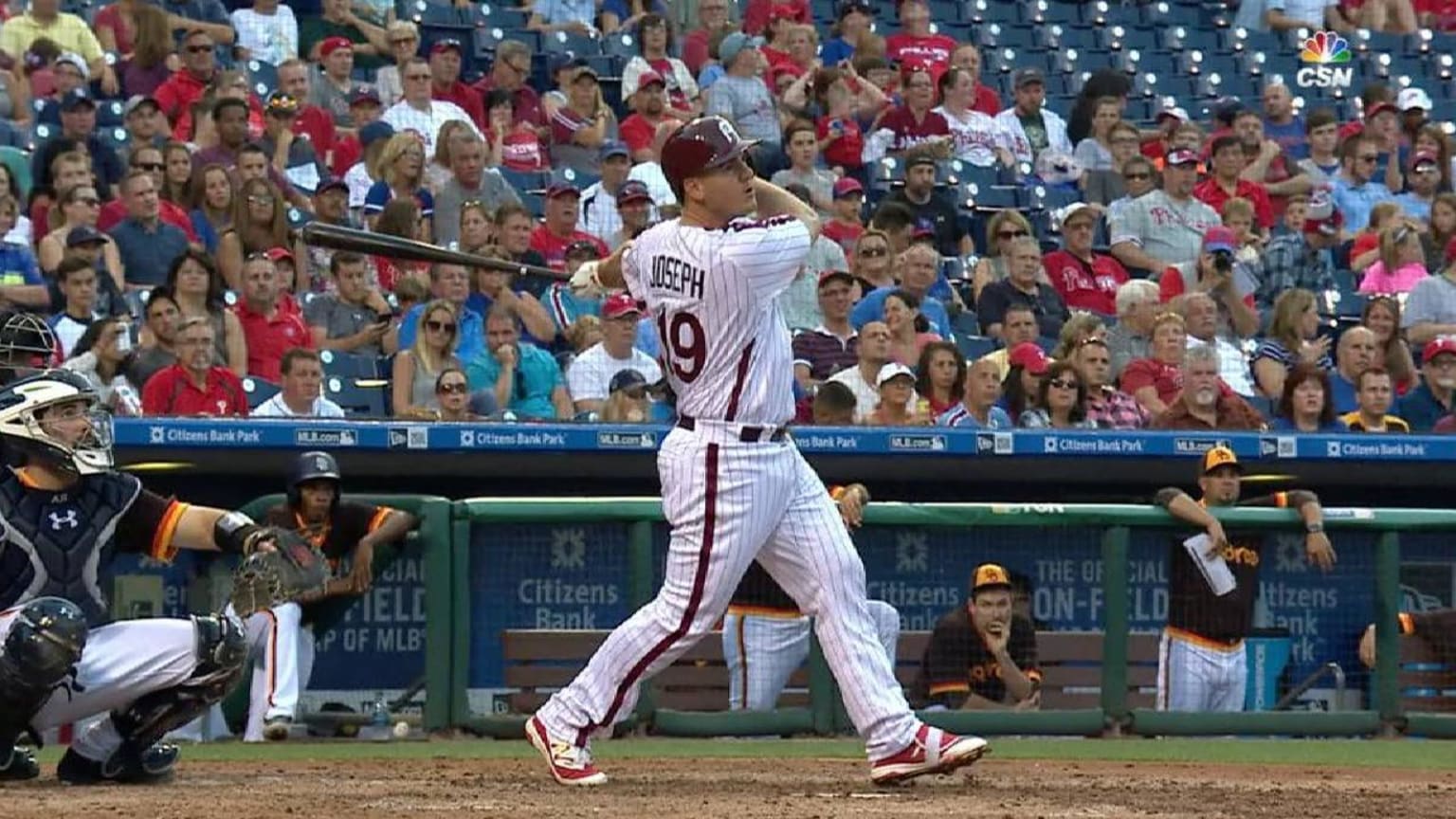 Banks' 484th career home run, 06/07/1969