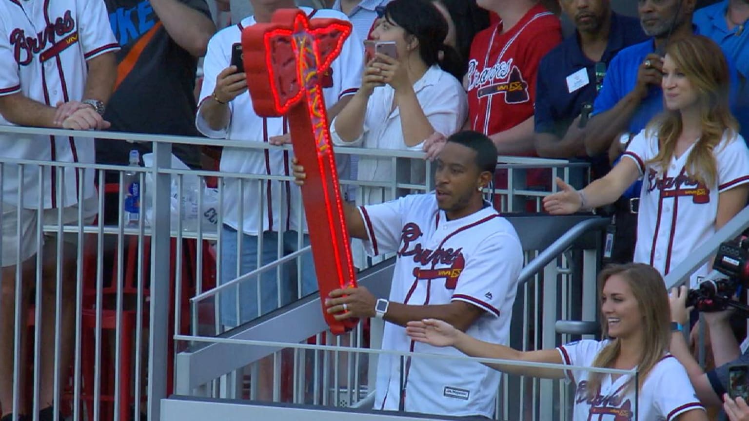 Atlanta Braves Chop on MLB Baseball T-shirt 