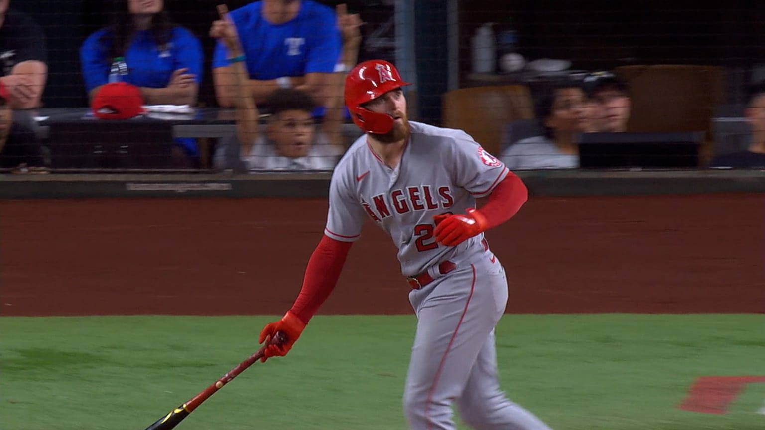 Angels' Jared Walsh still searching for swing after late start to his  season – Orange County Register