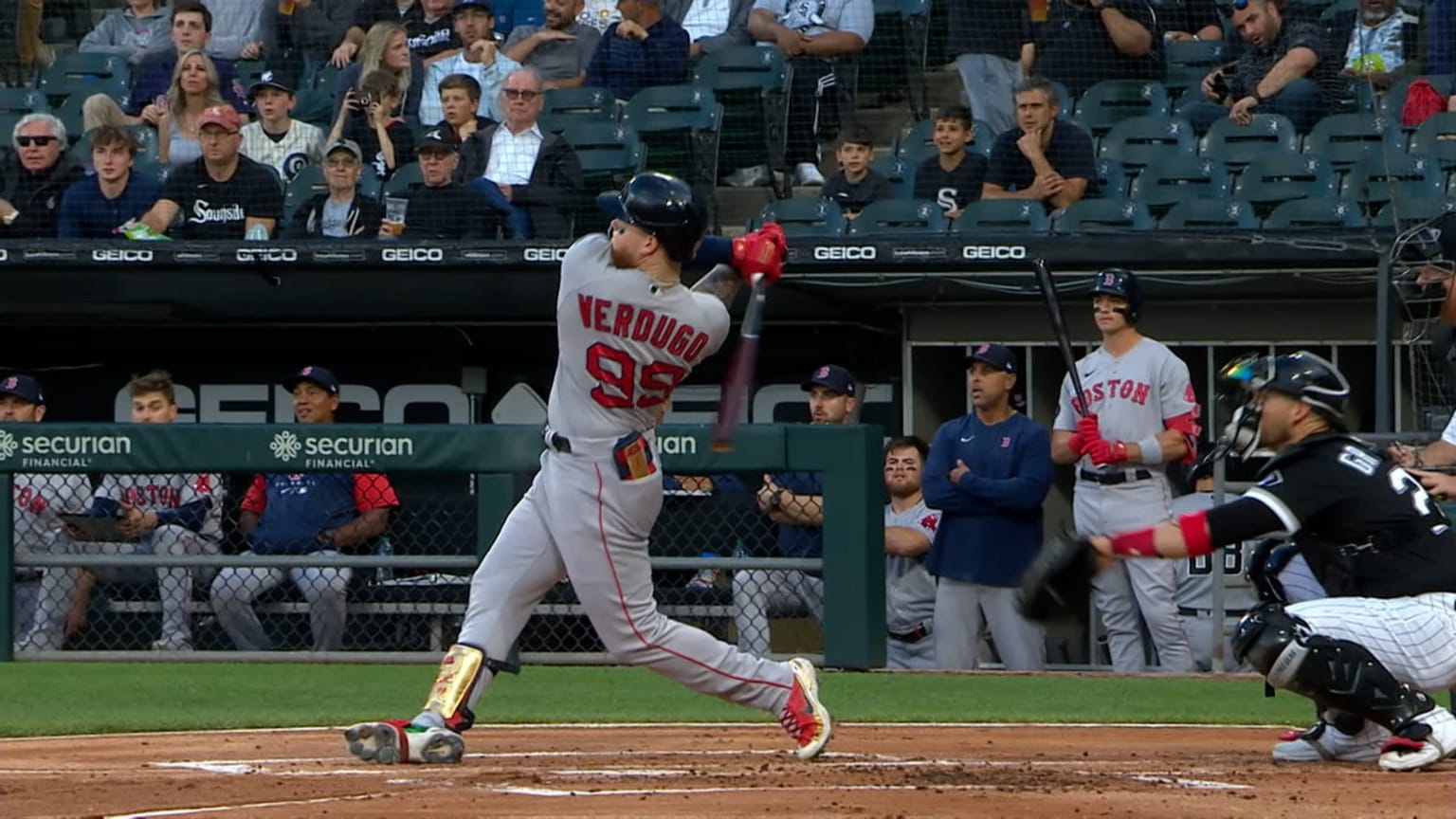 Alex Verdugo hits RBI single, 02/26/2023