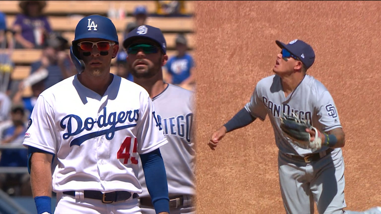 Beaty�s RBI double 08/04/2019 Los Angeles Dodgers
