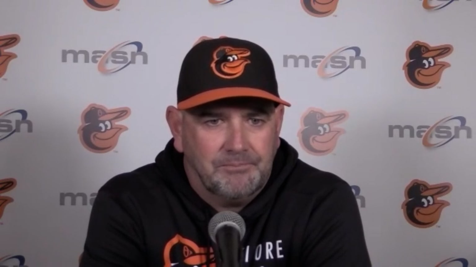 Brandon Hyde discusses facing Matz, 6-4 loss | 10/01/2021 | San Diego ...