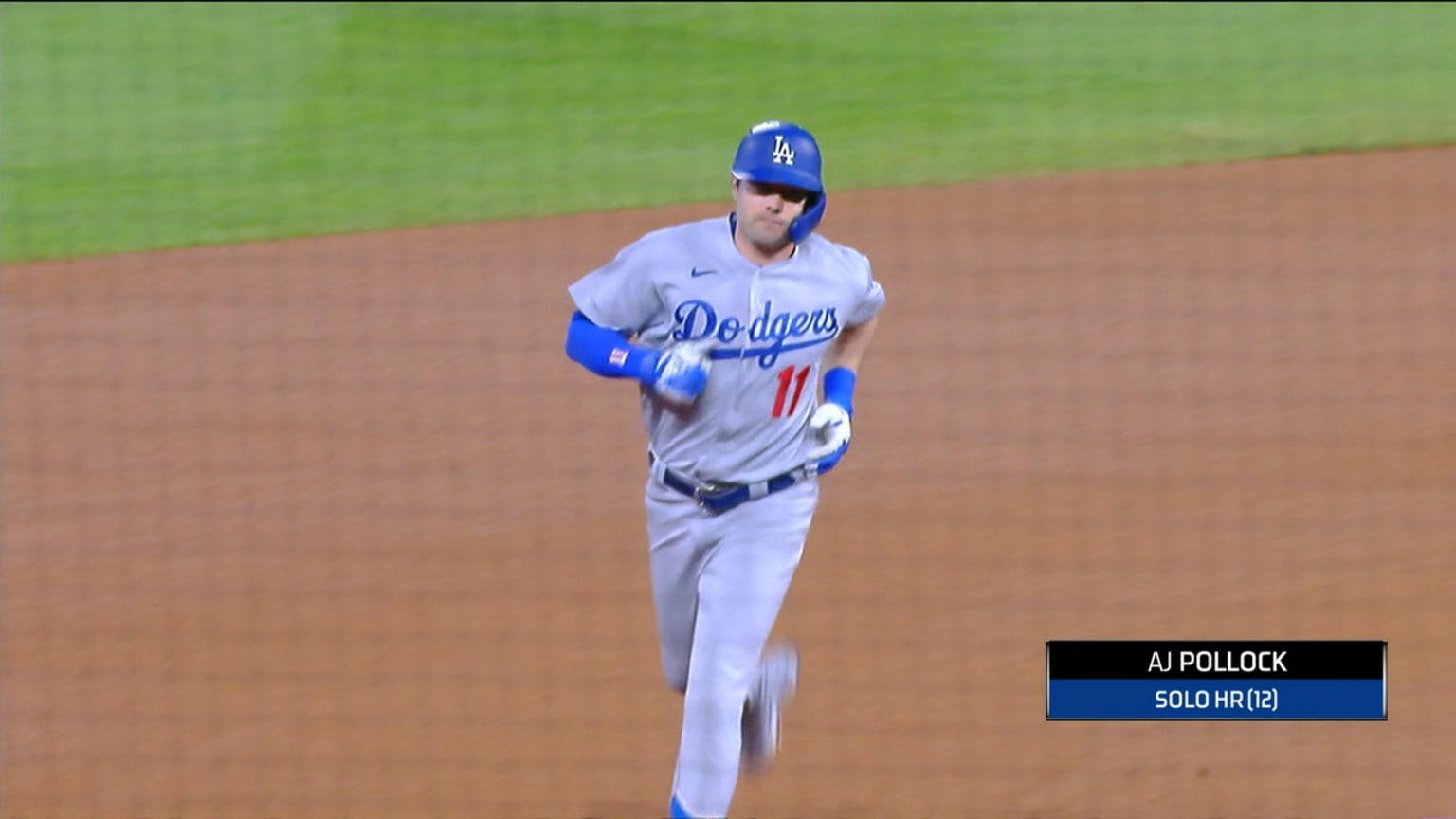 AJ Pollock's solo home run 09/19/2020 Los Angeles Dodgers
