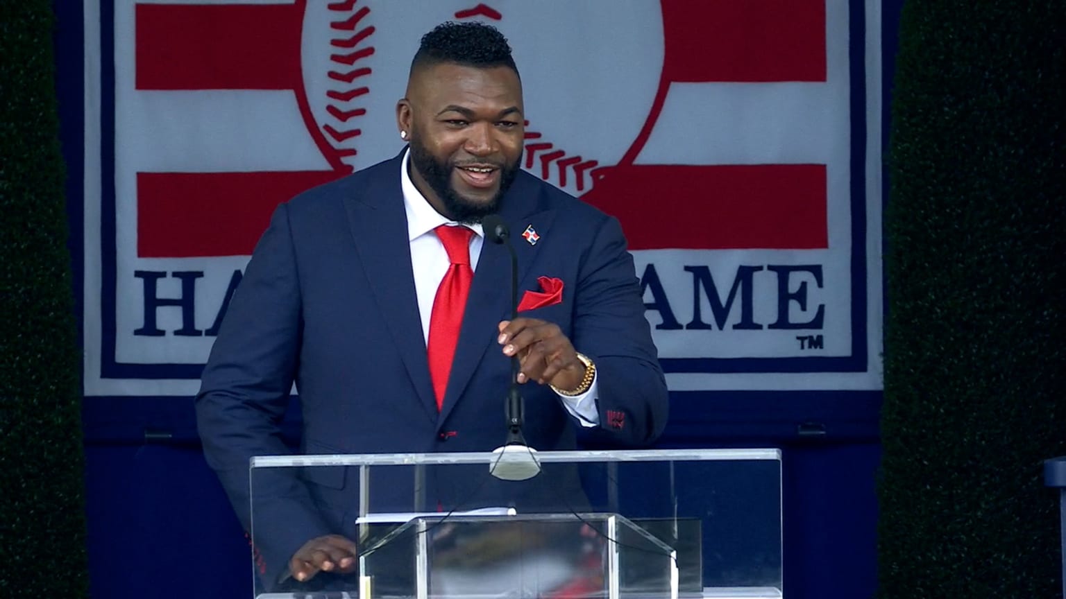 David Ortiz's Hall of Fame speech 07/24/2022 Minnesota Twins