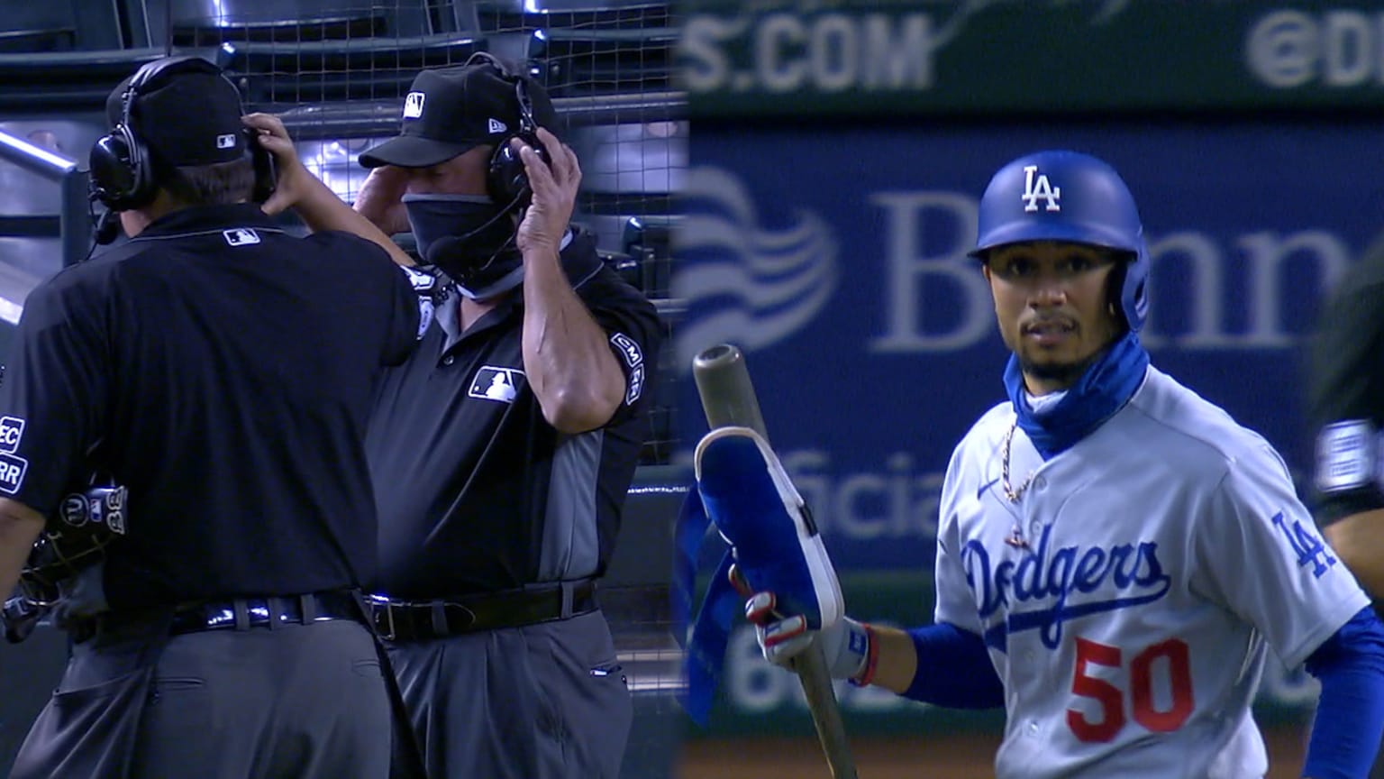 [分享] mookie betts 今天四壞球後場上沒人發現