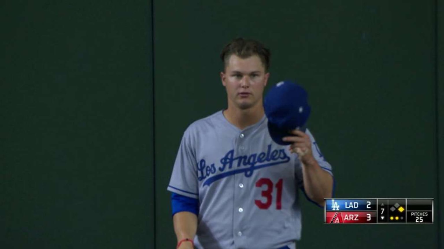 Fan can't catch Joc Pederson's home run, ball hits wife: 'I choked