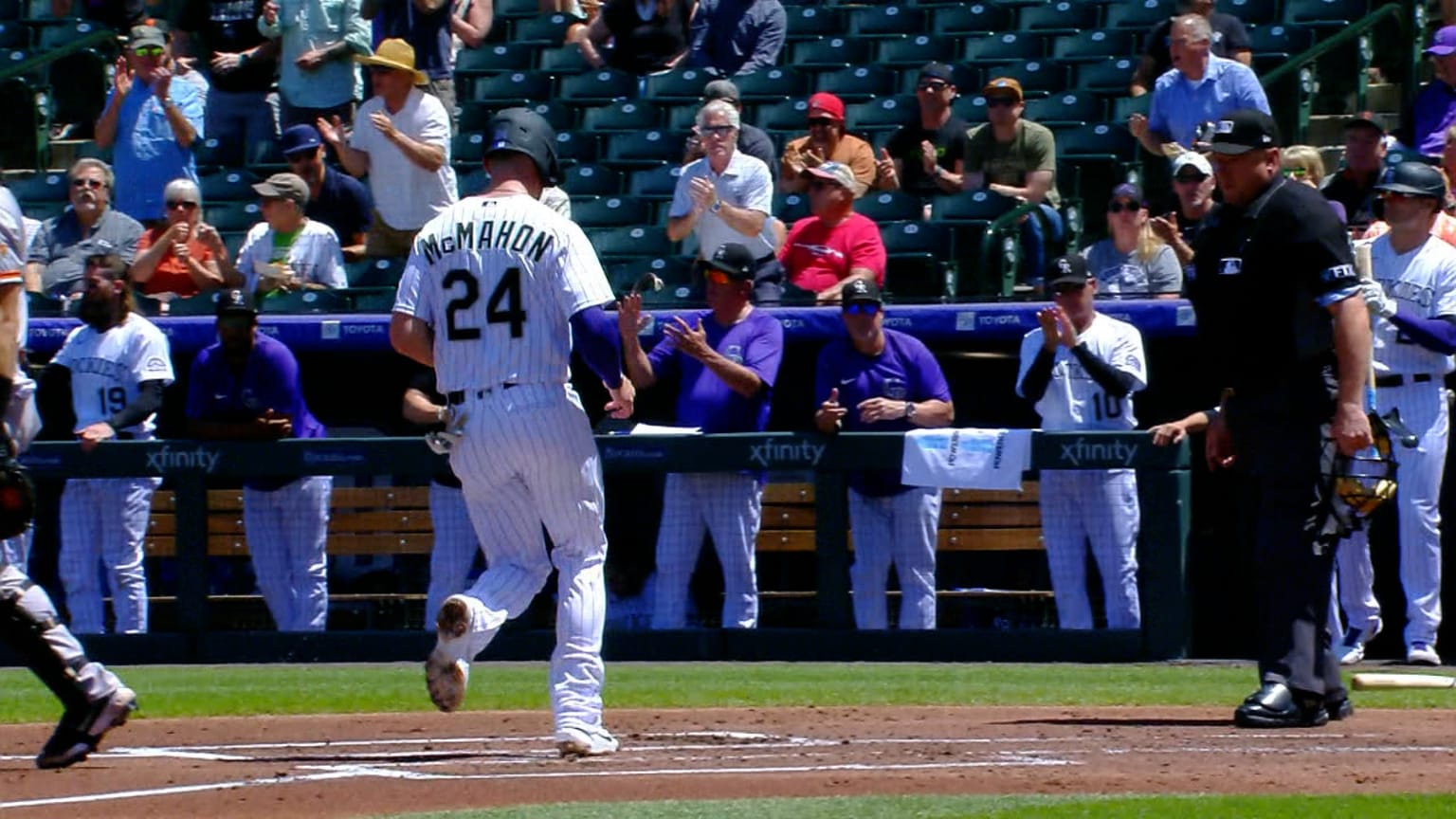 Rodgers rockets a double to right for an RBI | 05/18/2022 | Colorado ...