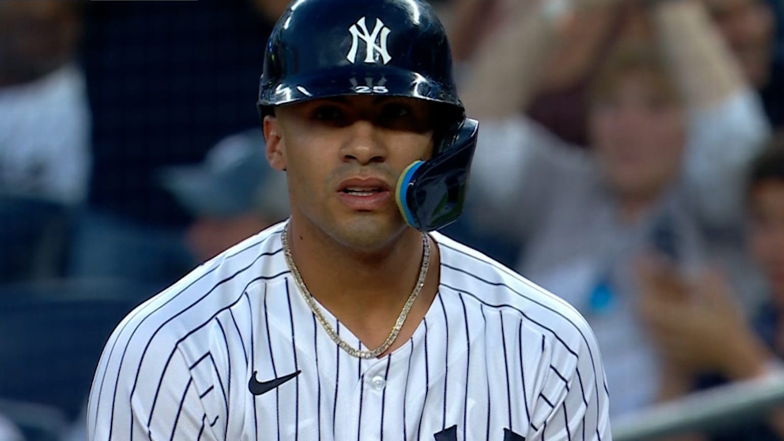 Gleyber Torres drives in a run, 07/13/2022