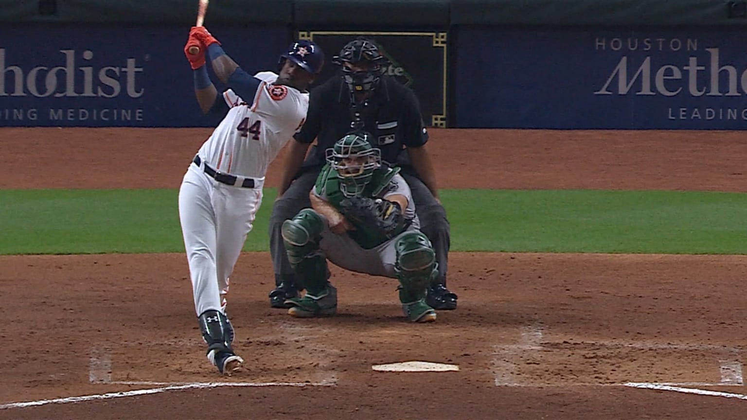 Watch: Yordan Álvarez Serves Up Three-Run Home Run to Give the