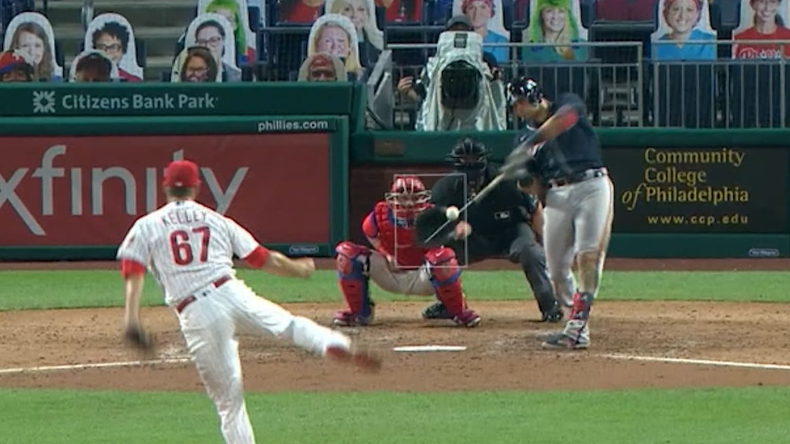 Braves score seven in 9th inning 08/10/2020 Atlanta Braves