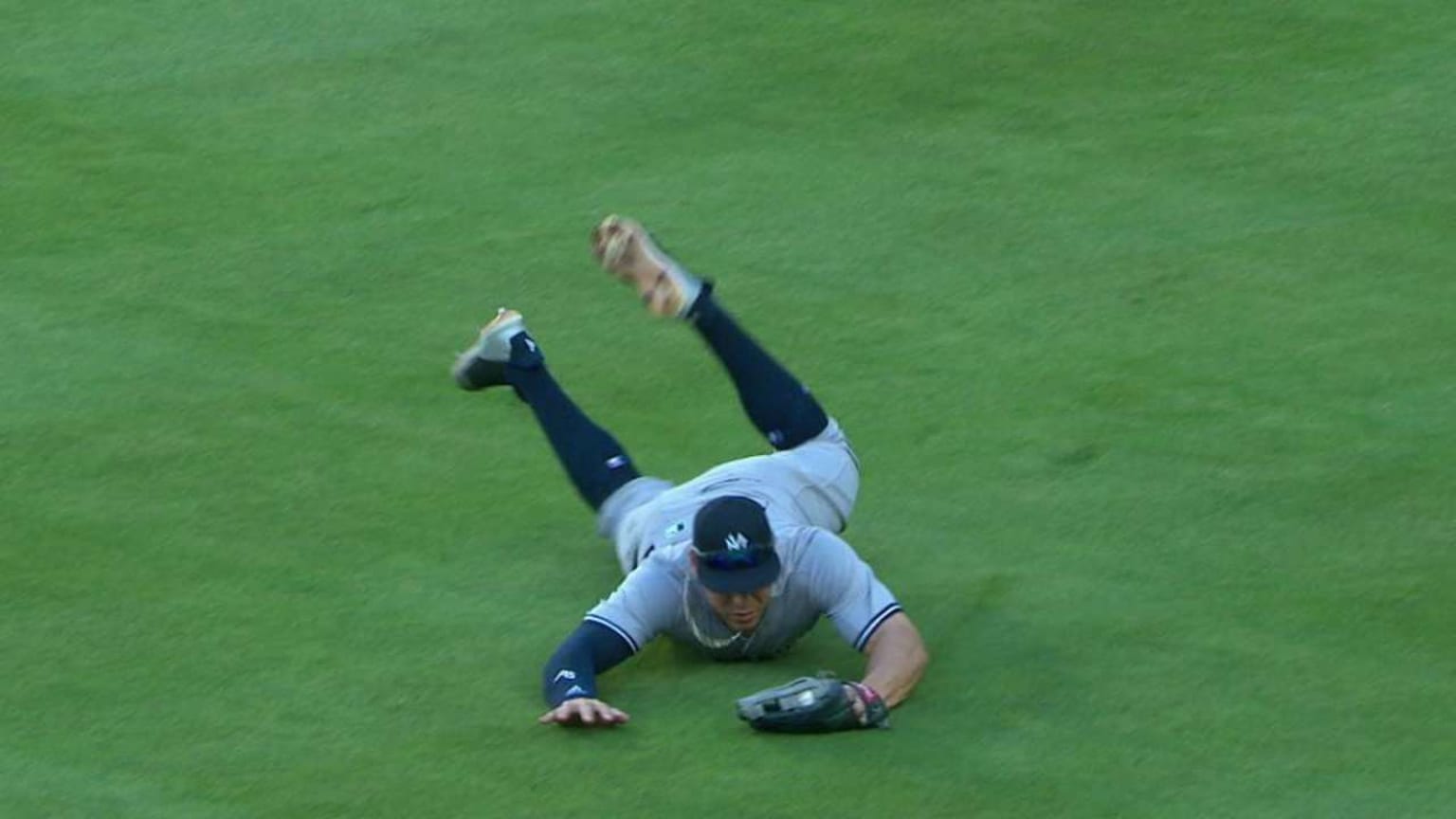 Judge's diving catch 05/23/2018 New York Yankees