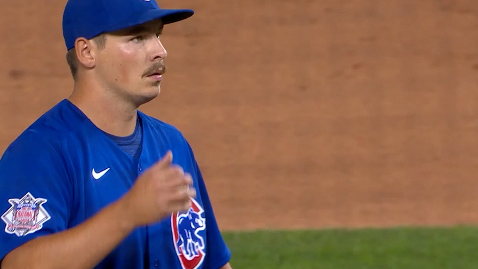 Rucker strikes out Bell in MLB debut vs. Nationals | 07/30/2021 ...