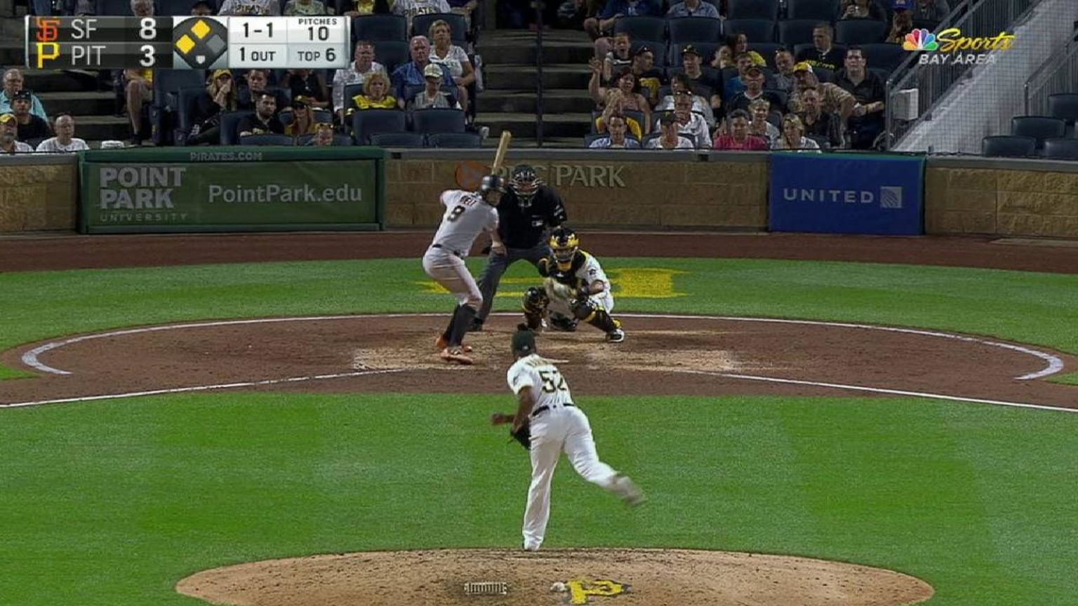 SF@PIT: Belt ropes a two-run double to right field | 06/30/2017 | San Francisco Giants