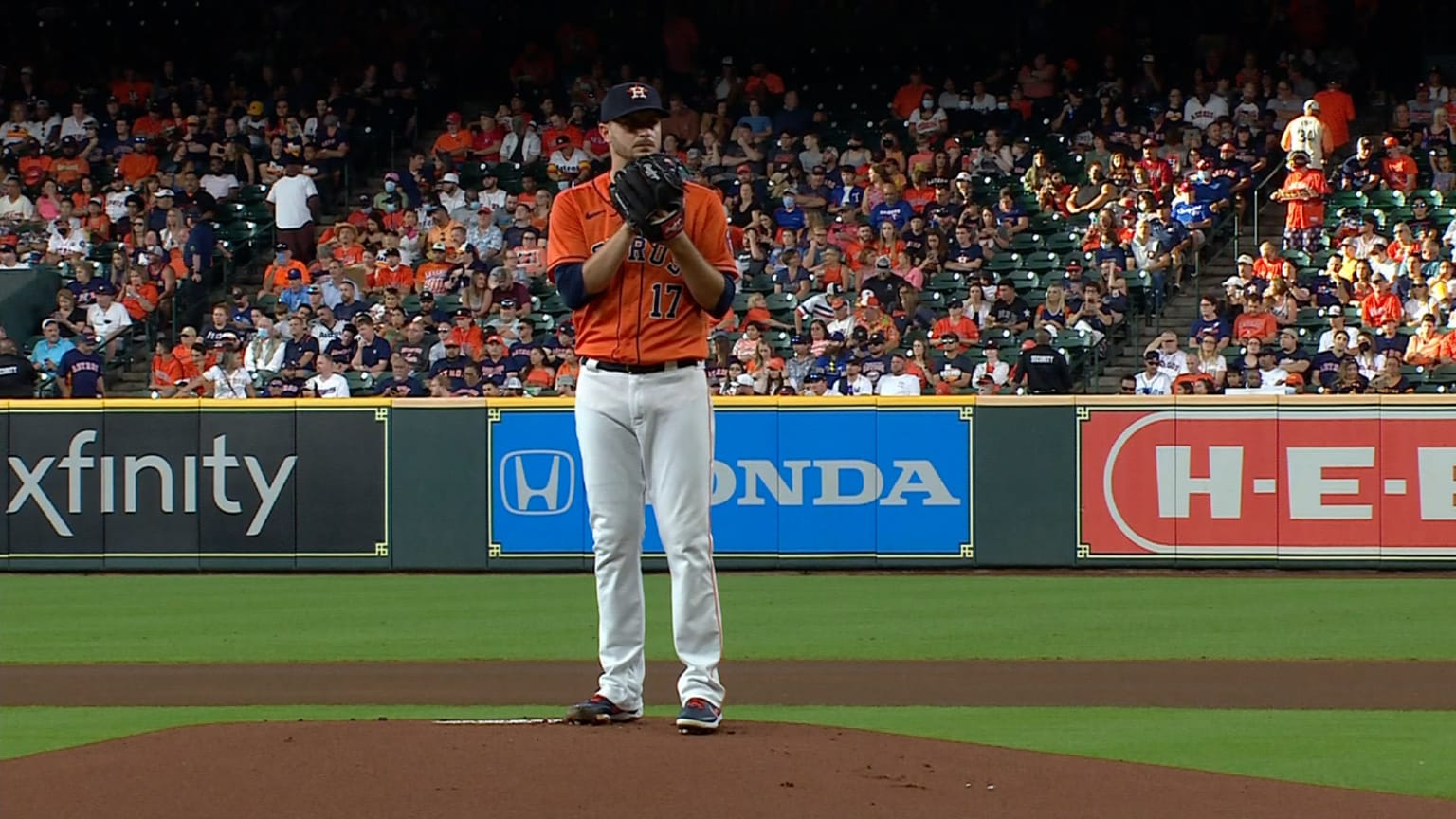 Jake Odorizzi strikes out six 07/23/2021 Houston Astros