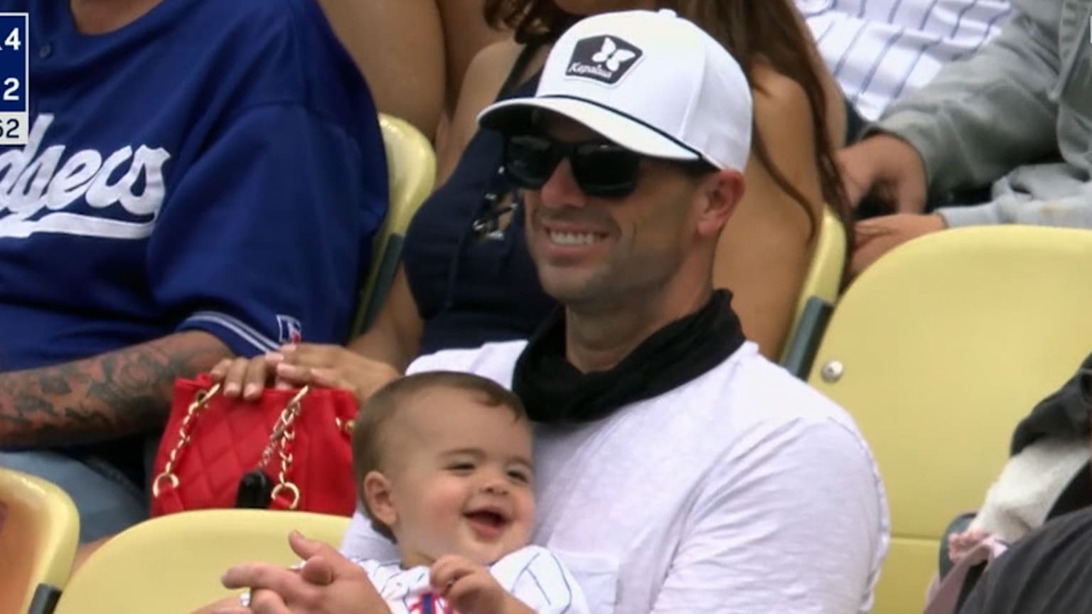 David Wright attends Mets game, 08/21/2021