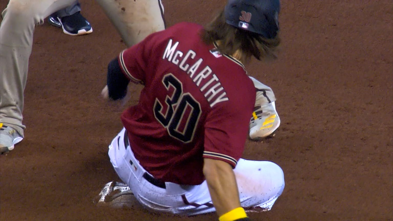 Jake McCarthy steals the first base of his career | 09/01/2021 | MLB.com