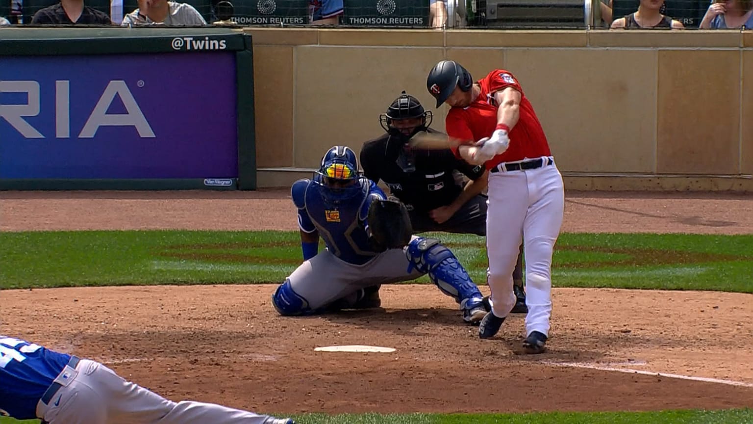 Kyle Garlick hits an RBI double down the line | 05/29/2022 | Minnesota ...